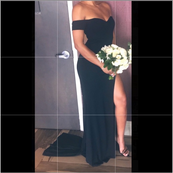 Abyss by Abby black gown - Picture 3 of 3